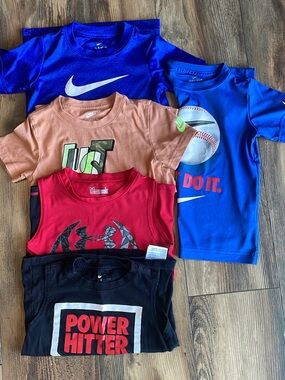 Nike Kids Athletic Top Bundle, Size 4